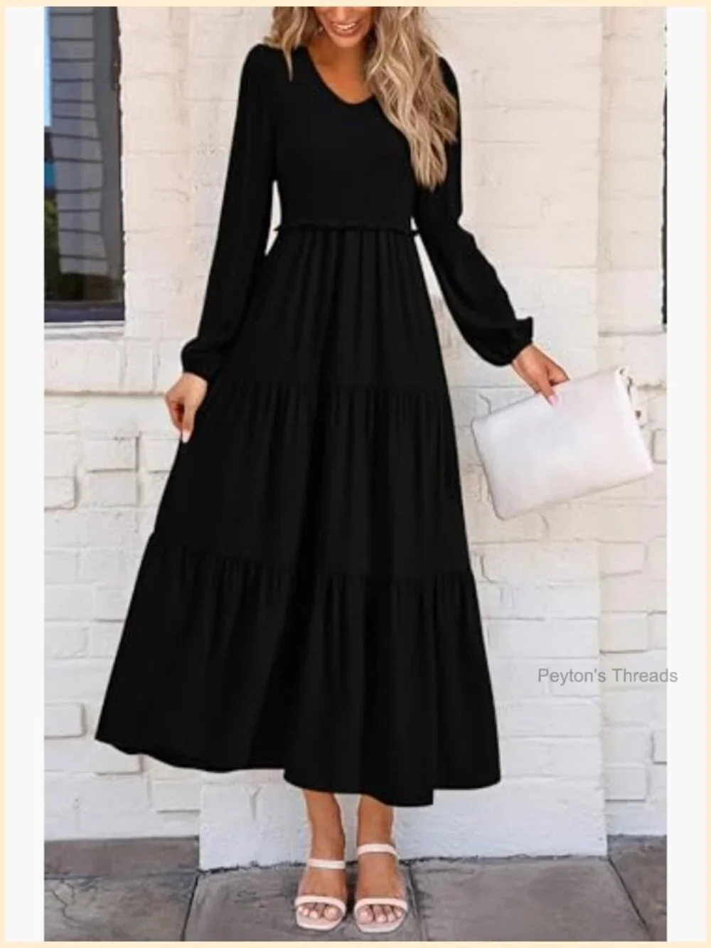 N/A neck smocked